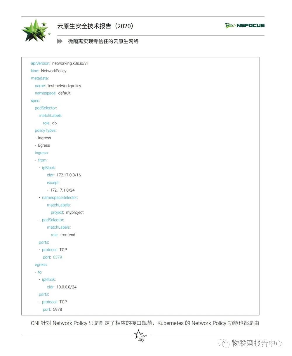 云原生安全技术报告（2020）