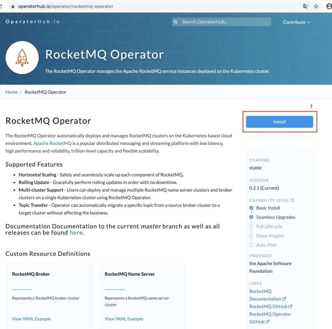 云原生时代 RocketMQ 运维管控的利器 - RocketMQ Operator