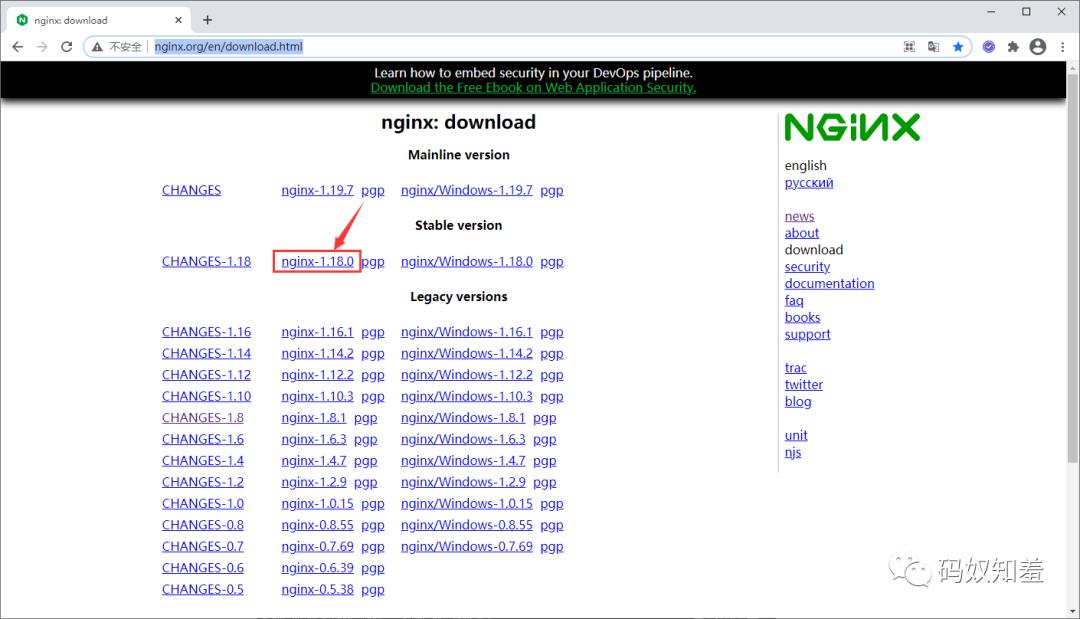 离线安装系列4：在CentOS7下离线安装nginx