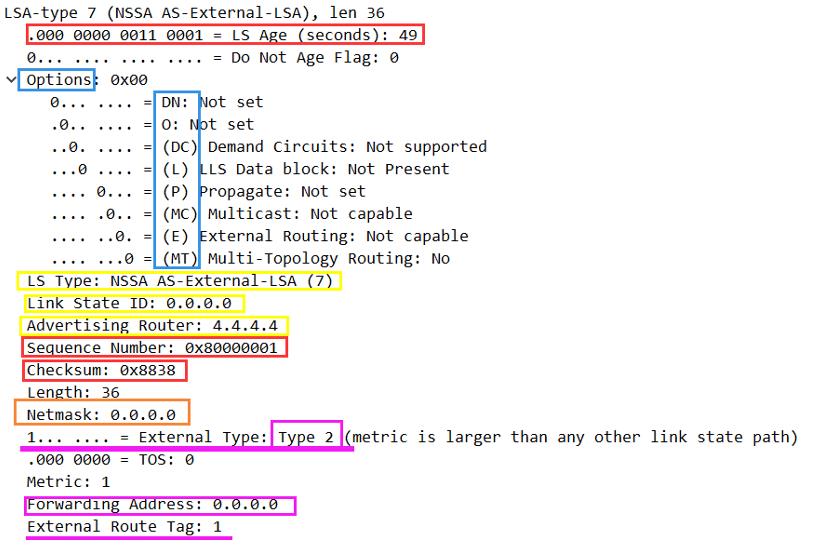 HCIE-Routing & Switching面试之OSPF在建立邻接过程中通告的LSA的详细信息