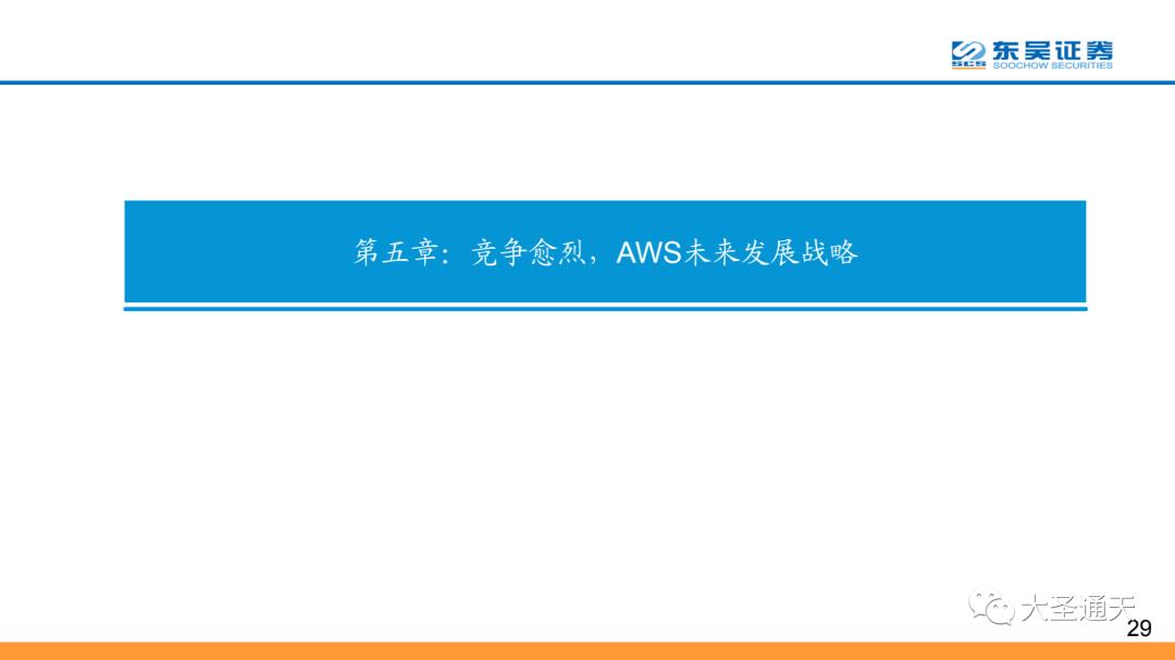 云计算行业专题报告之AWS深度解析