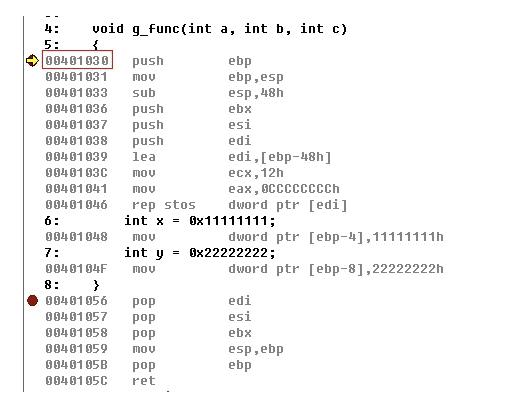 C++函数调用过程深入分析