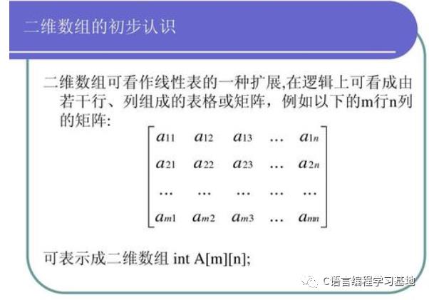 C/C++编程笔记：数组和字符串丨多维数组详解