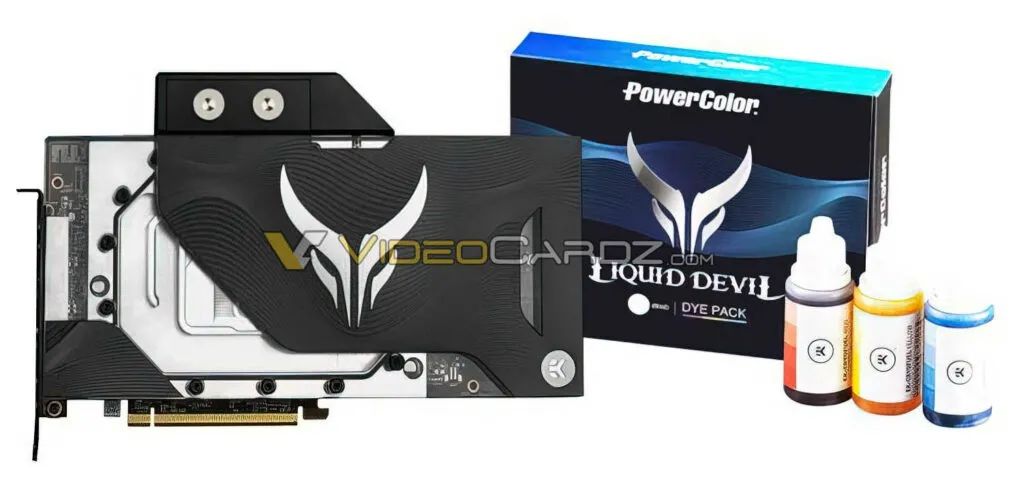 撼讯 RX 6900 XT Liquid Devil 显卡曝光：定制 EK 水冷和 PCB 设计