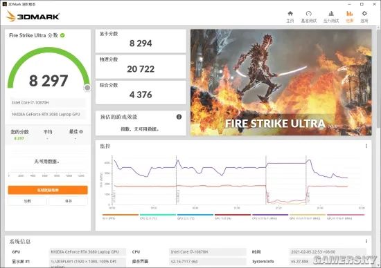 实测 | RTX 3080显卡微星强袭2 GE76游戏本 移动玩家无需再眼馋台式机