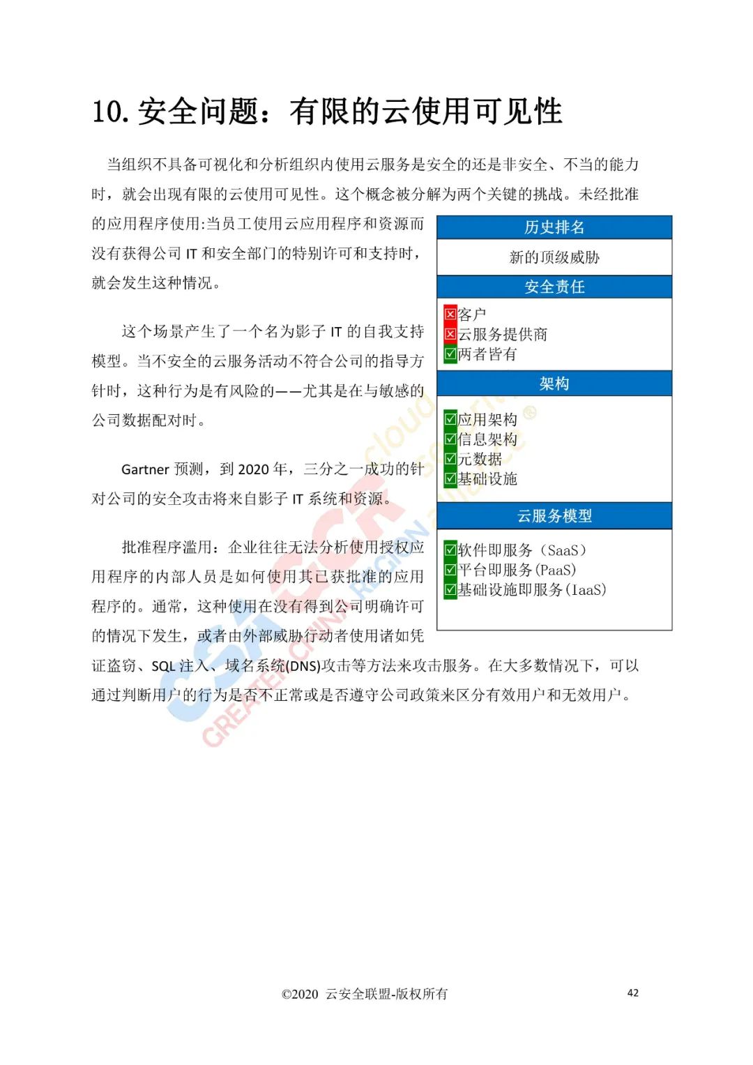 云计算的11类顶级威胁