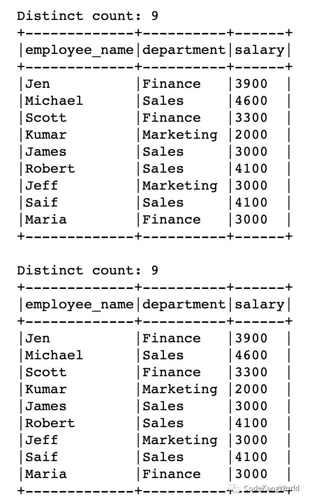 PySpark DataFrame基础操作（1）