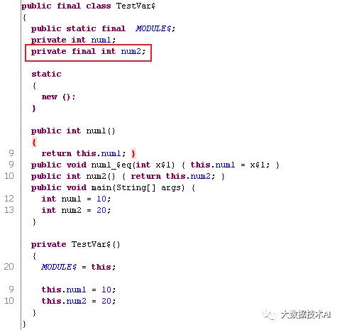 Scala-变量和数据类型