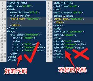 11个让你HTML代码整洁的原则