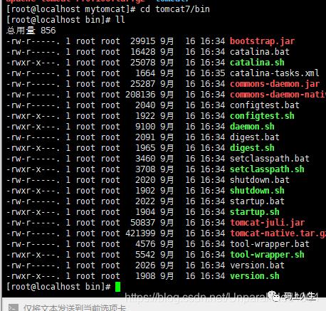 在linux环境下安装JDK、tomcat和mysq