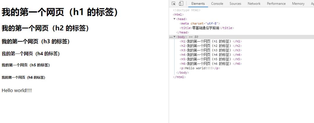 【零基础通俗学前端】--HTML的结构介绍与详解《一》（p3）