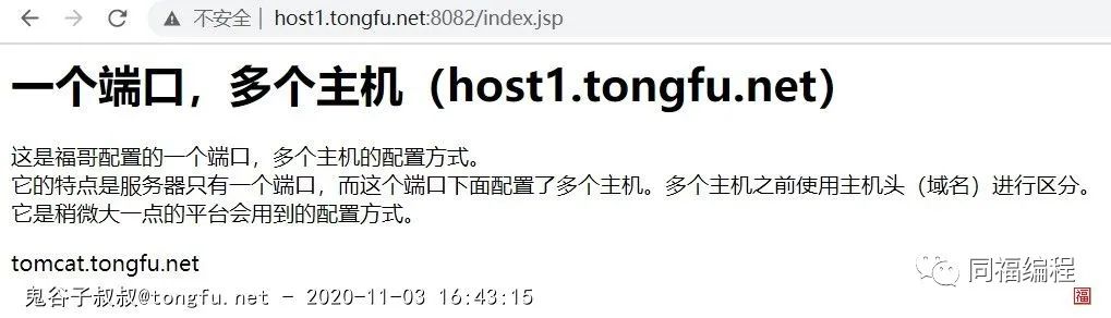 【20201103】Tomcat虚拟主机配置的案例大全