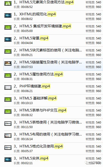 HTML5开发精讲高清视频教程免费下载