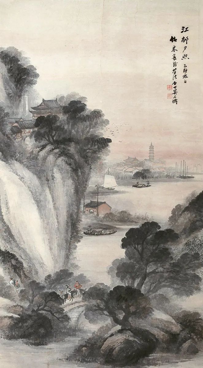 '这山水画，真是让人醉啦！'.html(false)