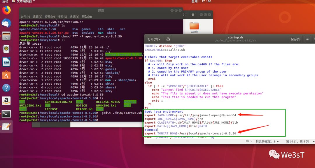 ubuntu18.04安装java+tomcat+mysql环境