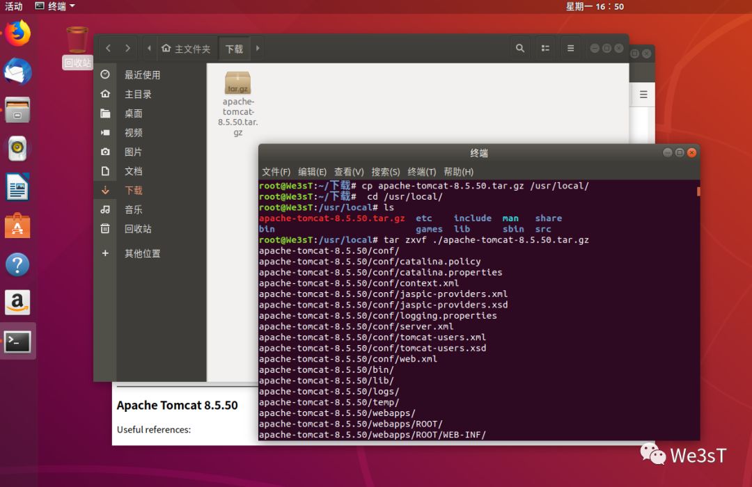 ubuntu18.04安装java+tomcat+mysql环境