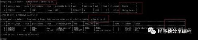 MySQL中SQL语句的执行计划，你理解了吗？