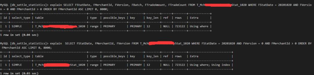 MySQL 索引知识点总结