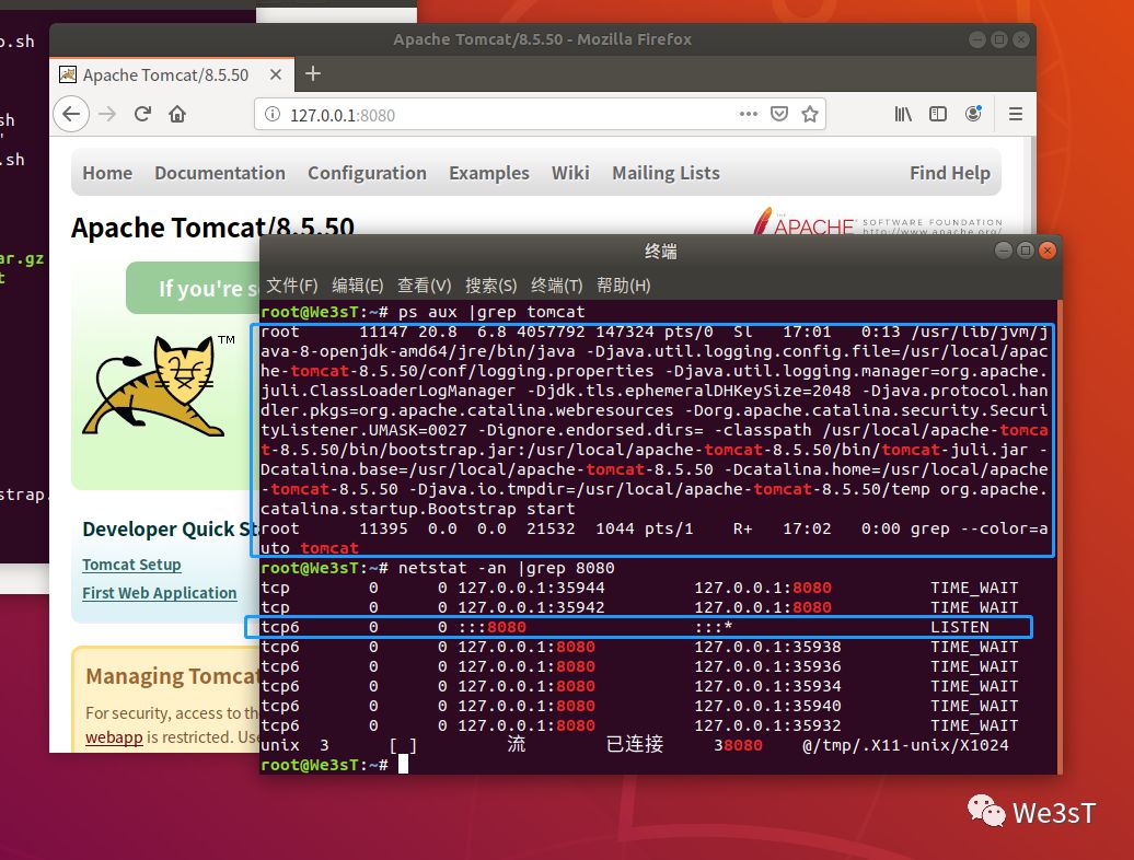 ubuntu18.04安装java+tomcat+mysql环境