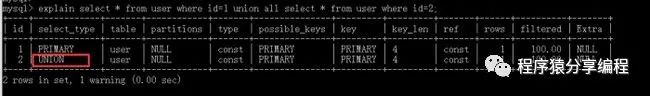 MySQL中SQL语句的执行计划，你理解了吗？