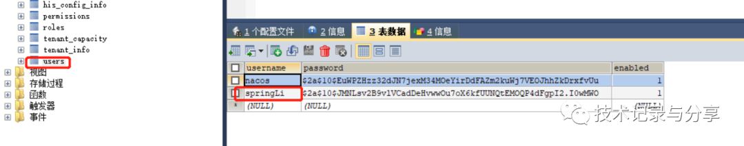 Nacos基于数据库存储数据、yml加载、权限控制介绍