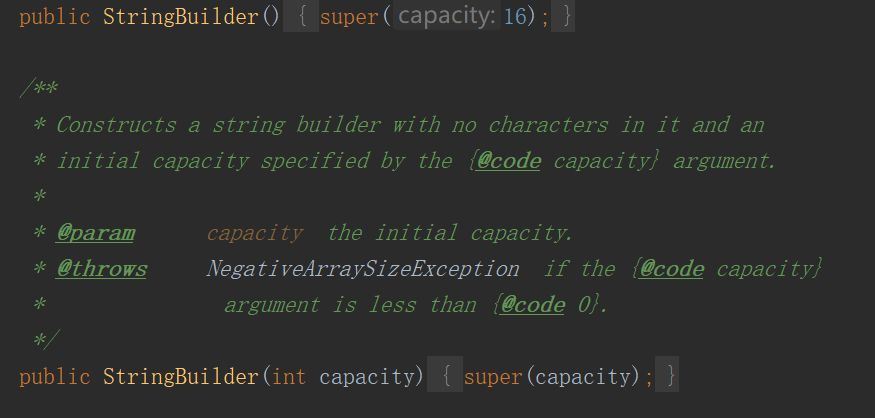 StringBuilder 源码分析