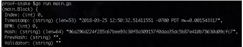 使用Go语言从零编写PoS区块链（译)