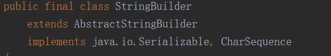 StringBuilder 源码分析