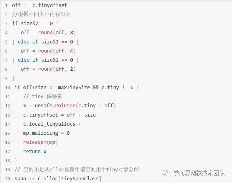 好未来源码分析：Golang内存分配