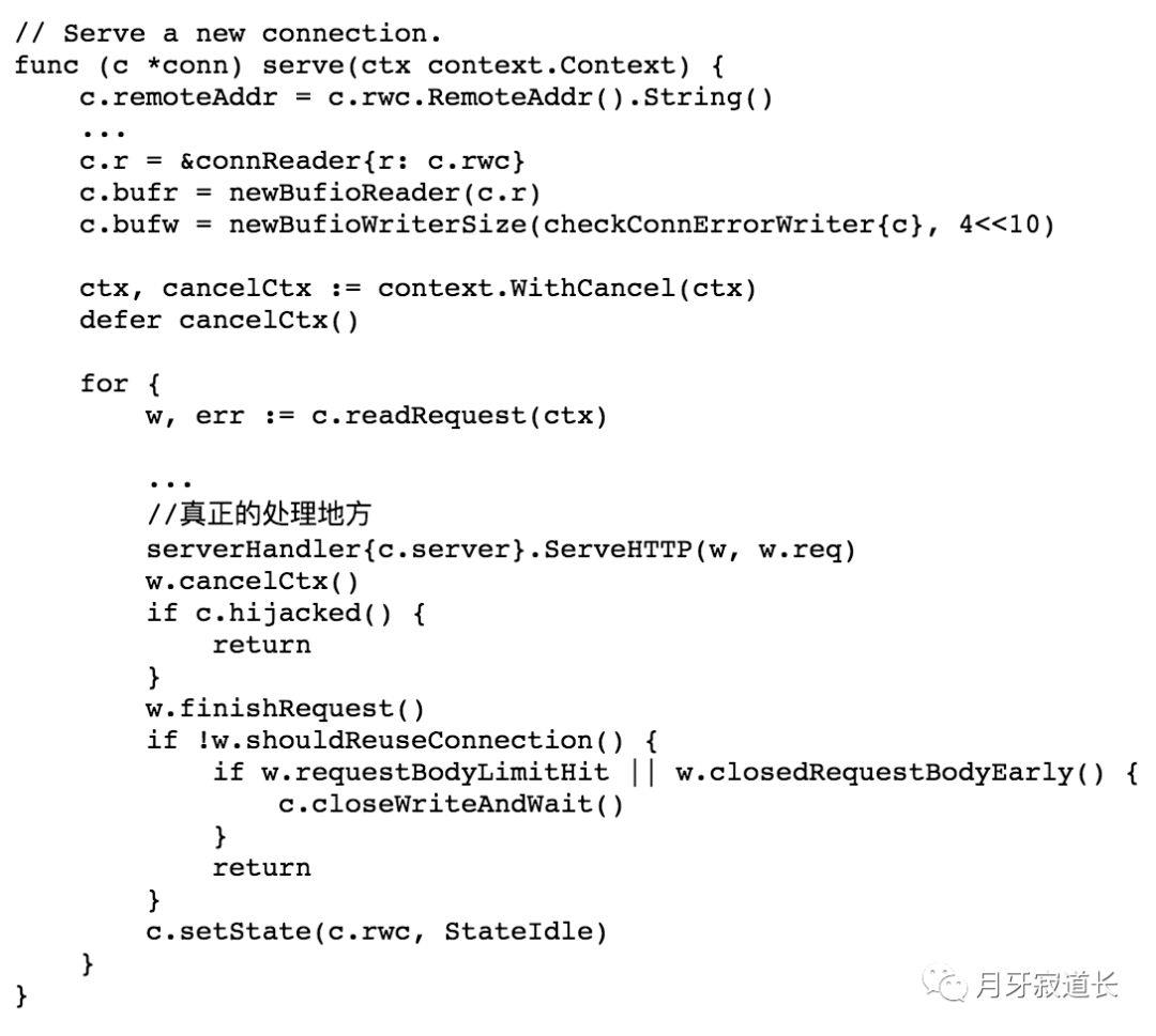 golang-net/http源码分析之http server