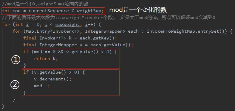 Dubbo加权轮询负载均衡的源码和Bug，了解一下?