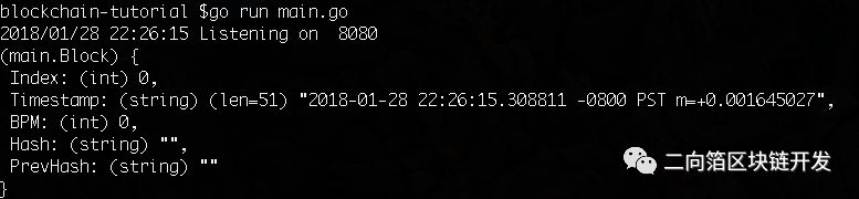 go语言 实现简单区块链(一)