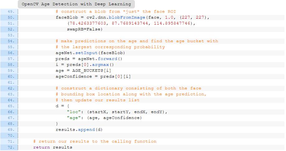 用OpenCV,深度学习和Python进行年龄识别