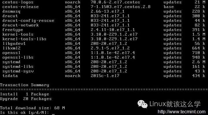 RHEL/CentOS 7最小化安装后需做的30件事情