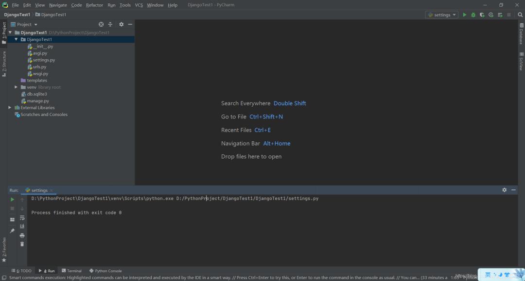 利用Pycharm + Django搭建一个简单Python Web项目