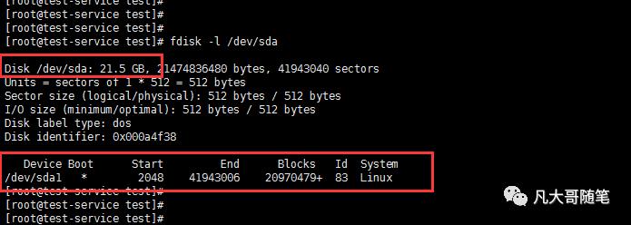 centos7 磁盘与文件系统管理