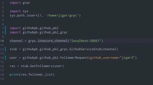 gRPC 101：在Python中运行Go代码