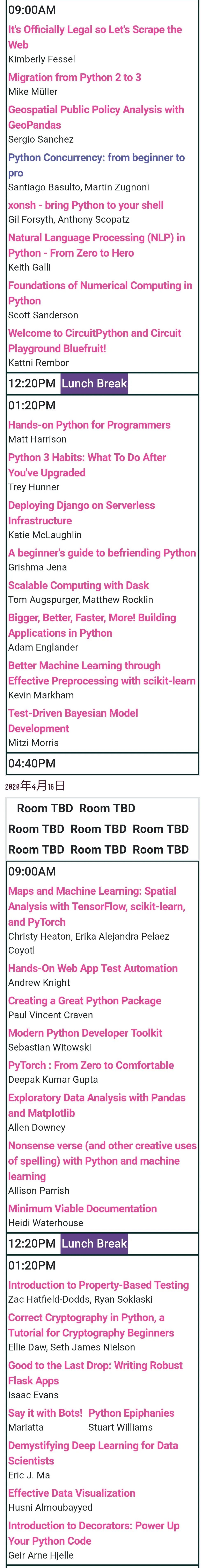 瀹樺锛丳ython 寮€鍙戣€呭ぇ浼氾紙PyCon US锛夋彁渚涘湪绾胯闃呭暒锛? class=