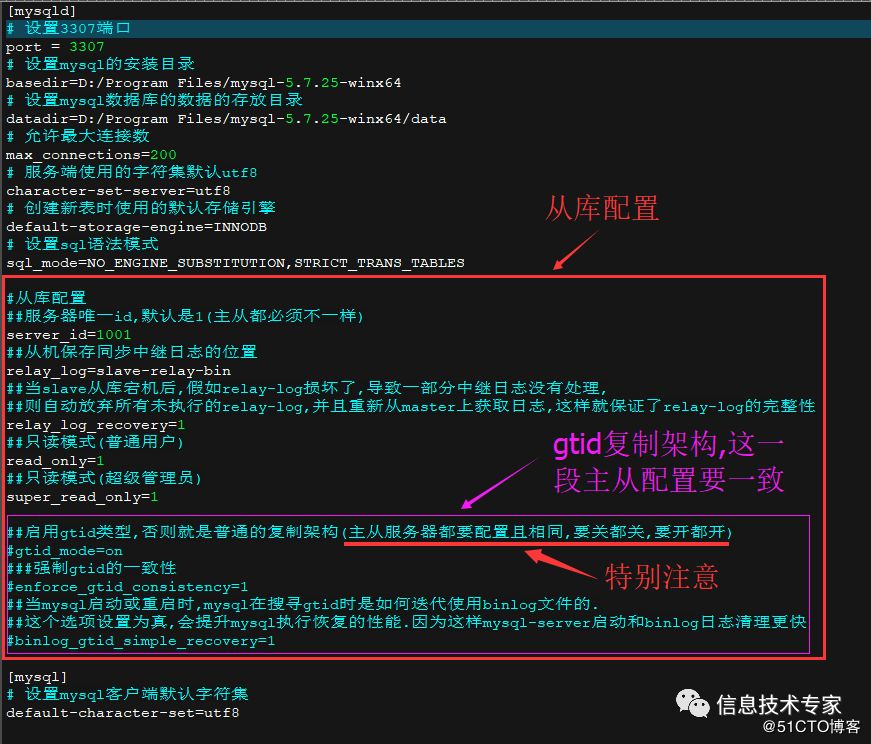 mysql5.7.25主从同步图解(主:CentOS7.5,从win10)