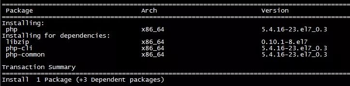 CentOS 7系统安装lamp环境