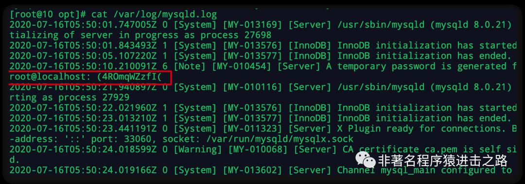 Centos6 安装 mysql 8 并远程连接全过程