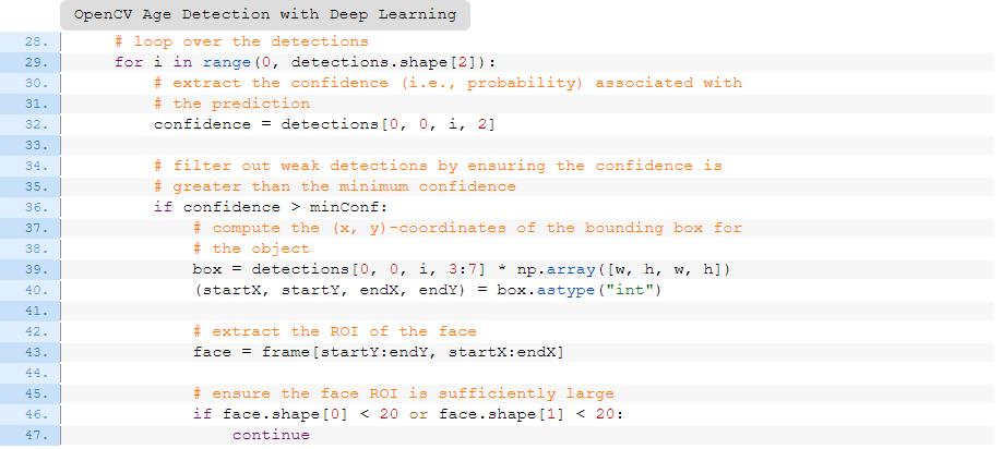 用OpenCV,深度学习和Python进行年龄识别