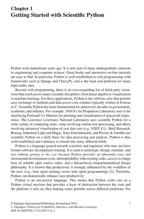 【干货书】用于概率、统计和机器学习的Python，288页pdf