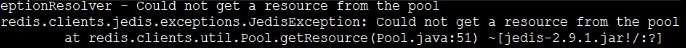 性能测试案例：redis获取不到连接池，Timeout waiting for idle object