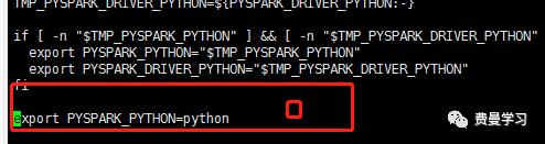 CDH 中为spark 安装 python3