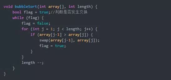 笔试时，冒泡排序也要写得优雅出众