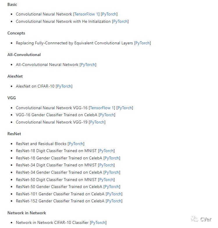 重磅！深度学习网络模型大全来了（基于TensorFlow和PyTorch的开源复现）