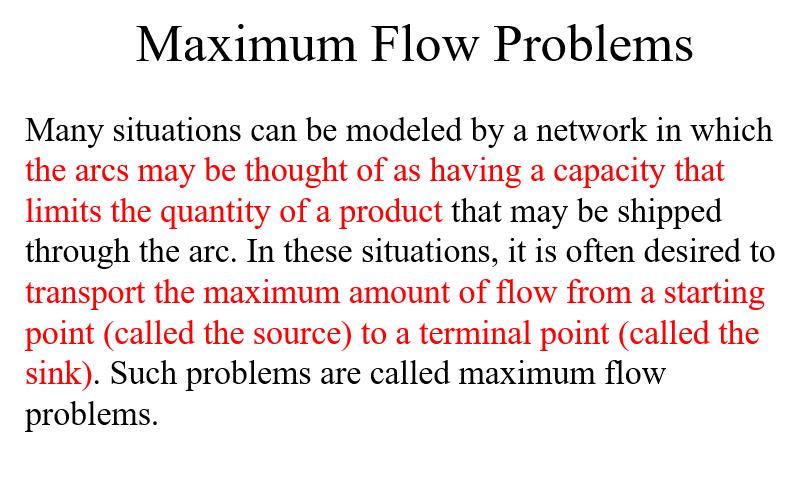 运筹学：网络模型 network models：最短路径 最大流 仓储运输成本问题