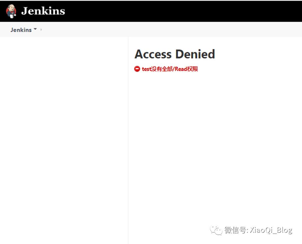 Jenkins根据用户权限管理指定项目