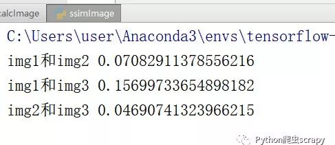 python图像识别---------图片相似度计算